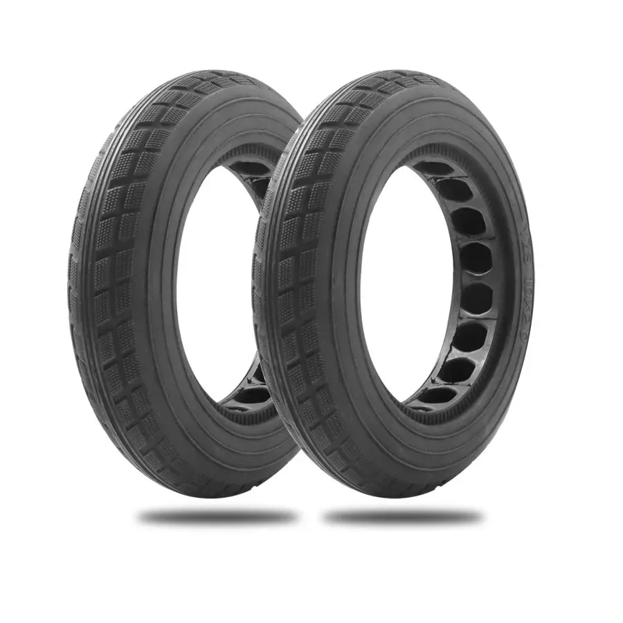 10 Inch Solid Tire Electric Scooter for Xiaomi m365 Pro Scooter Wheel's Replacement Explosion-Proof 10x2 Modified Solid Tires