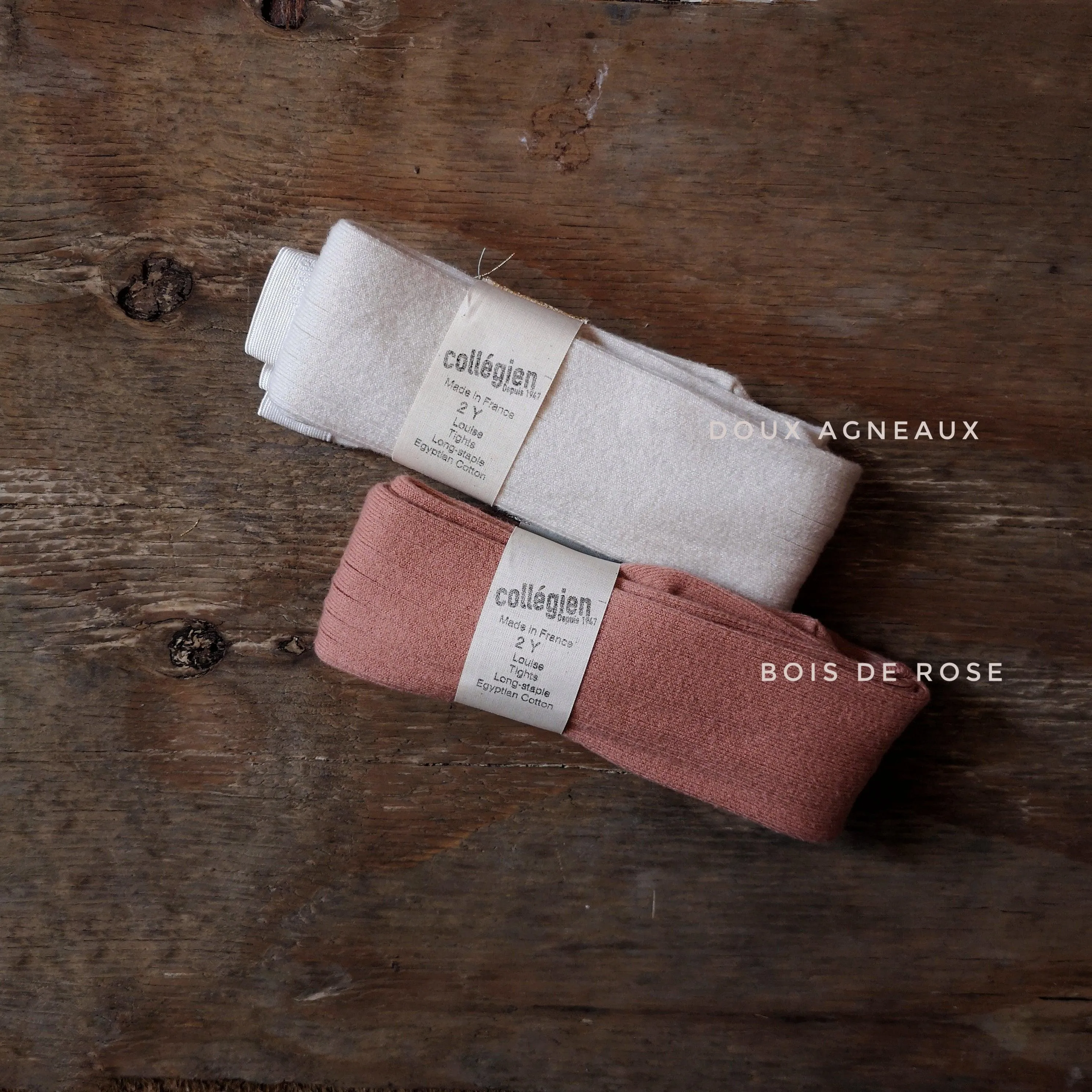 [30%OFF]Louise ribbed tights-Glycine du Japon