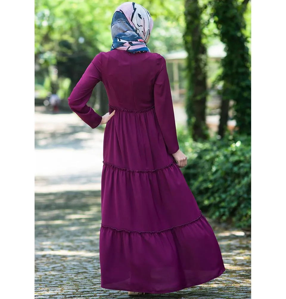 Abaci Embroidered Floral Dress 16EL9421
