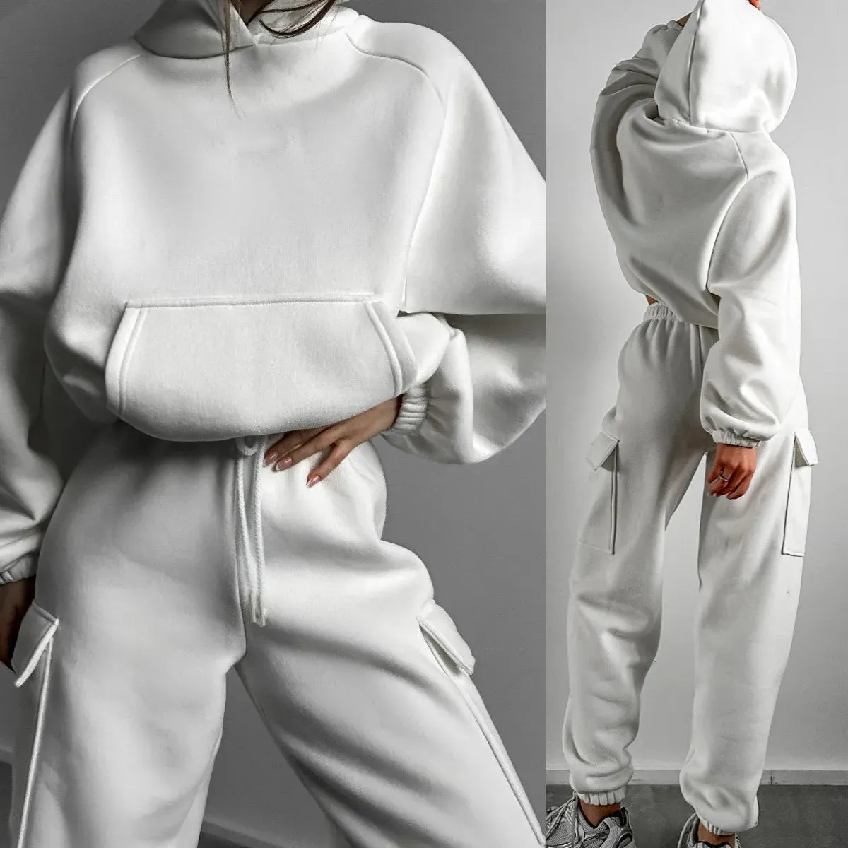 AURELIA | Cozy Hoodie and Cargo Pants Set