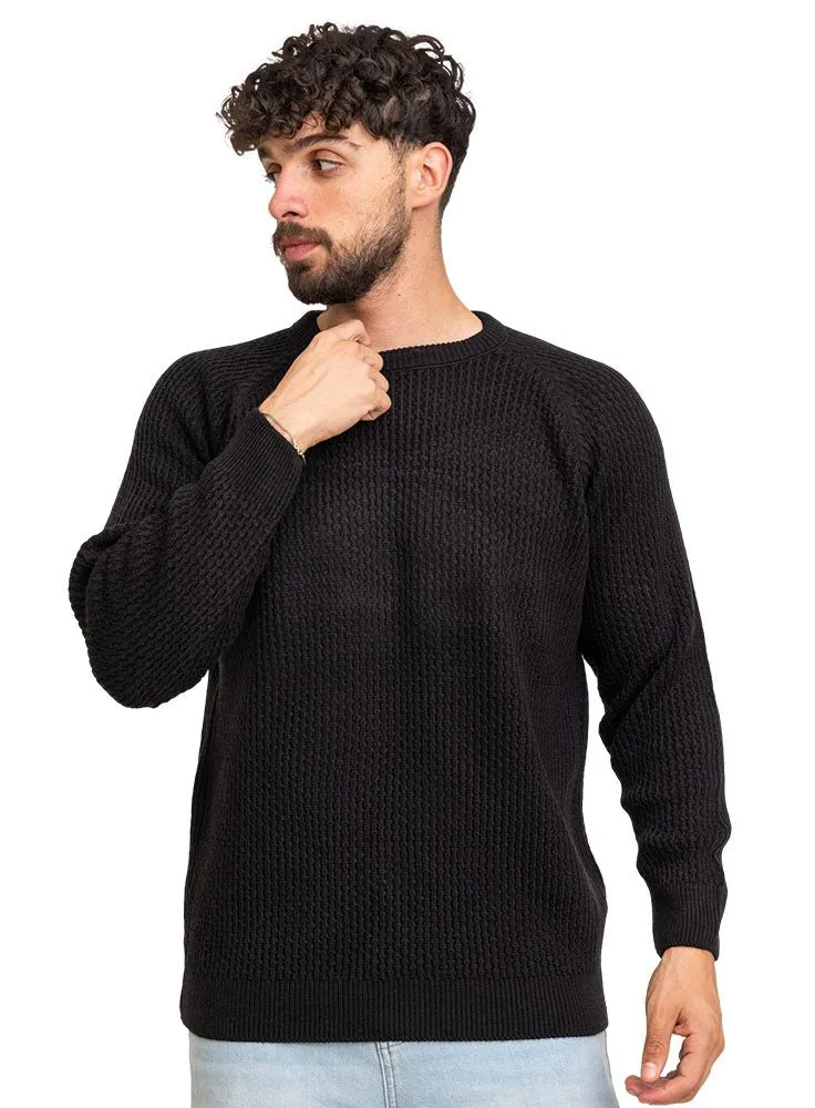 Black-Design002 BS-Round Pullover