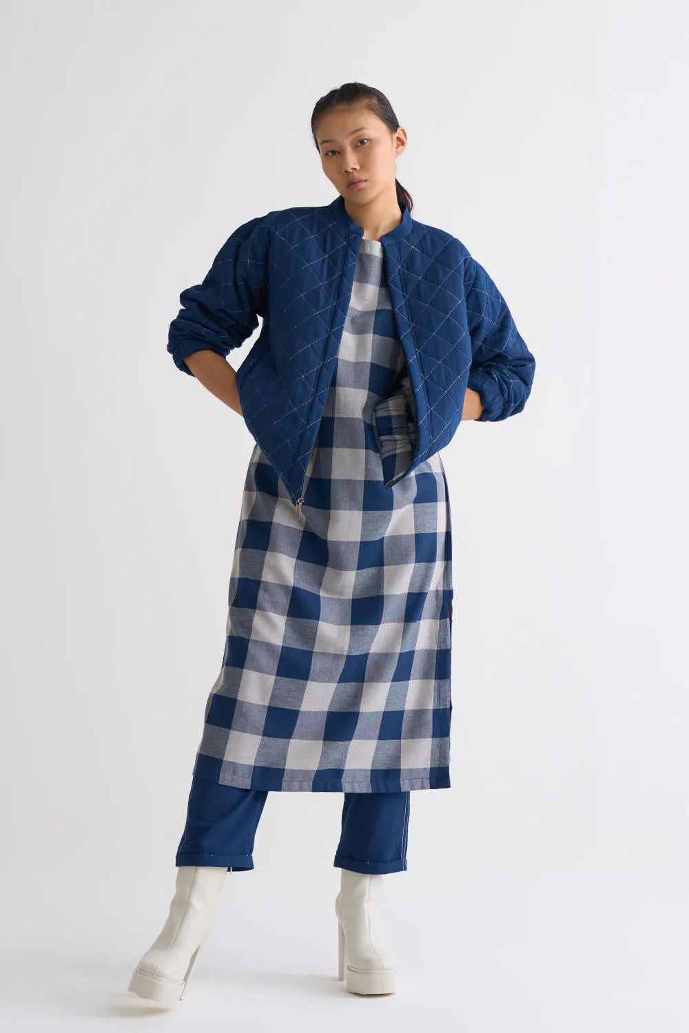 Bomber Jacket Co-ord - Navy