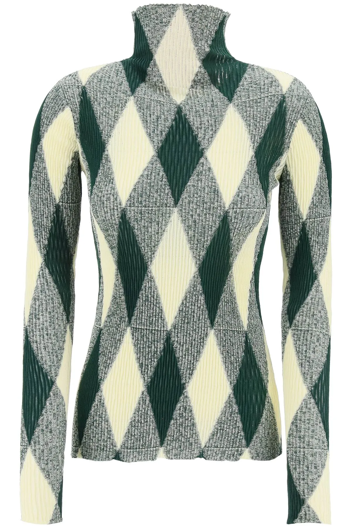 Burberry "striped Cotton And Silk Dolcev