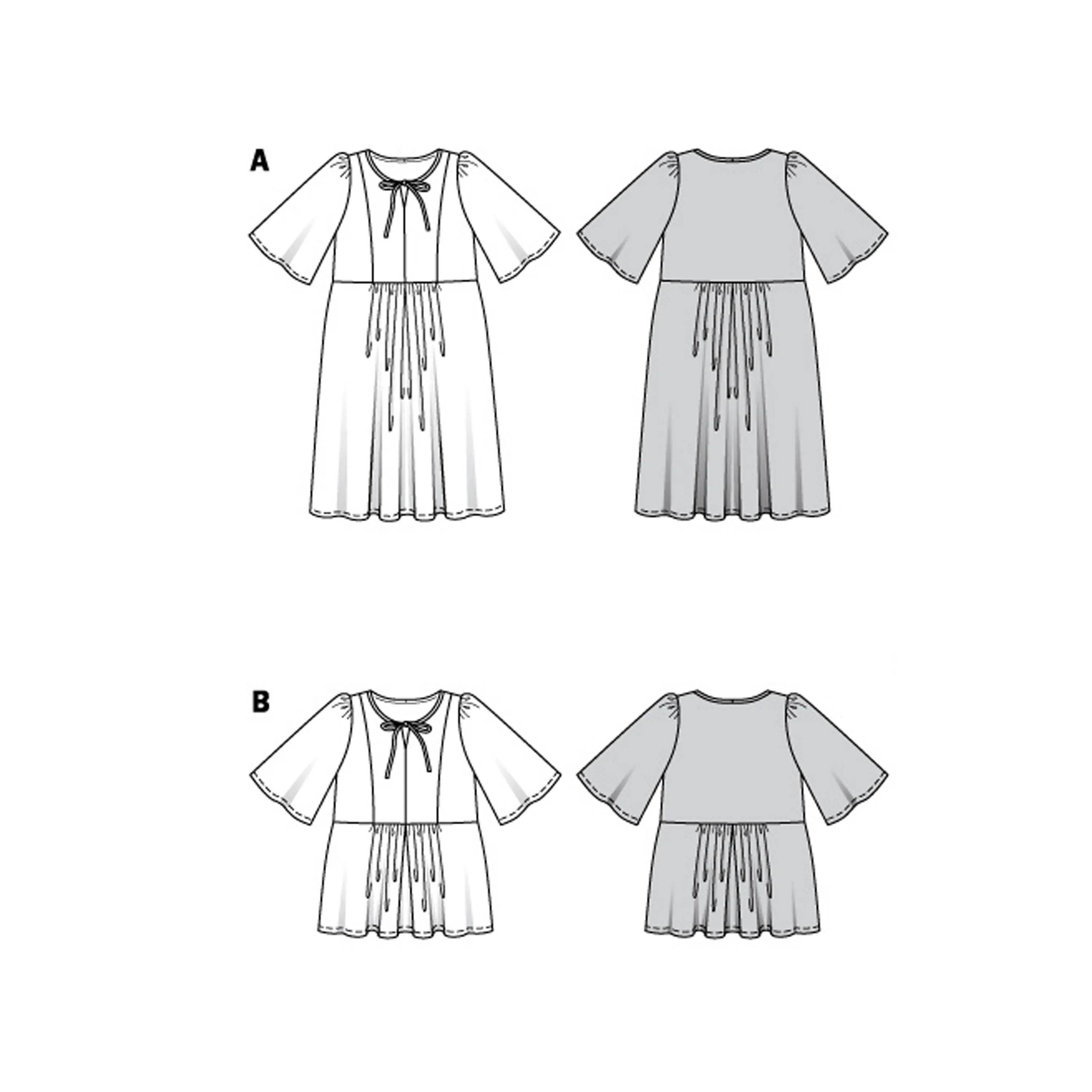 Burda Sewing Pattern 6129 Dress