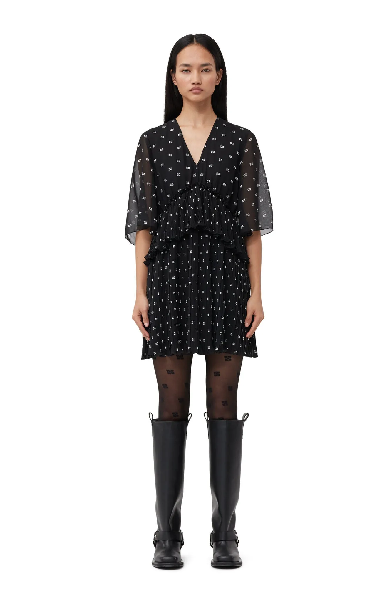 BUTTERFLY LACE TIGHTS