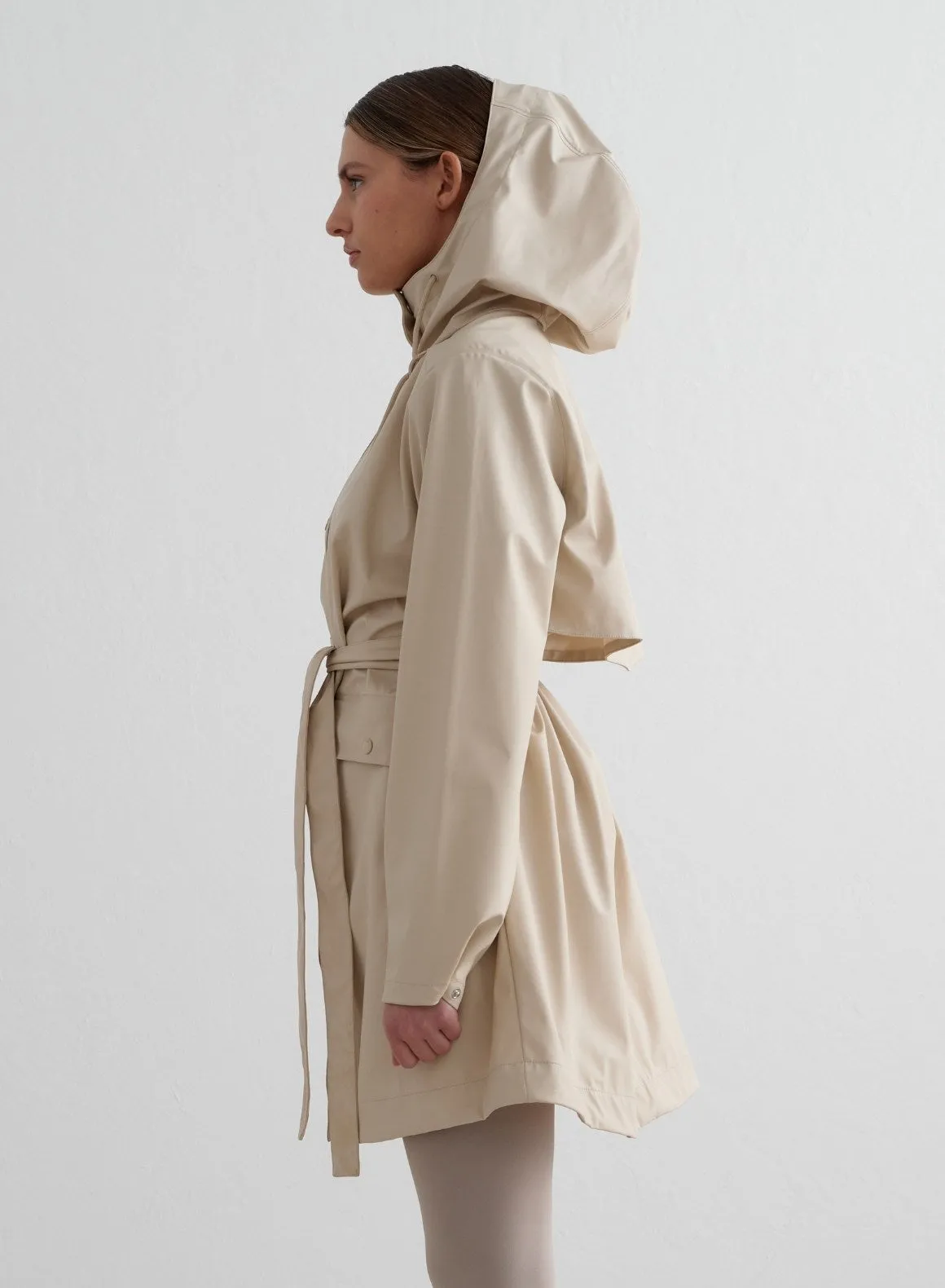 Café Au Lait Rain Jacket