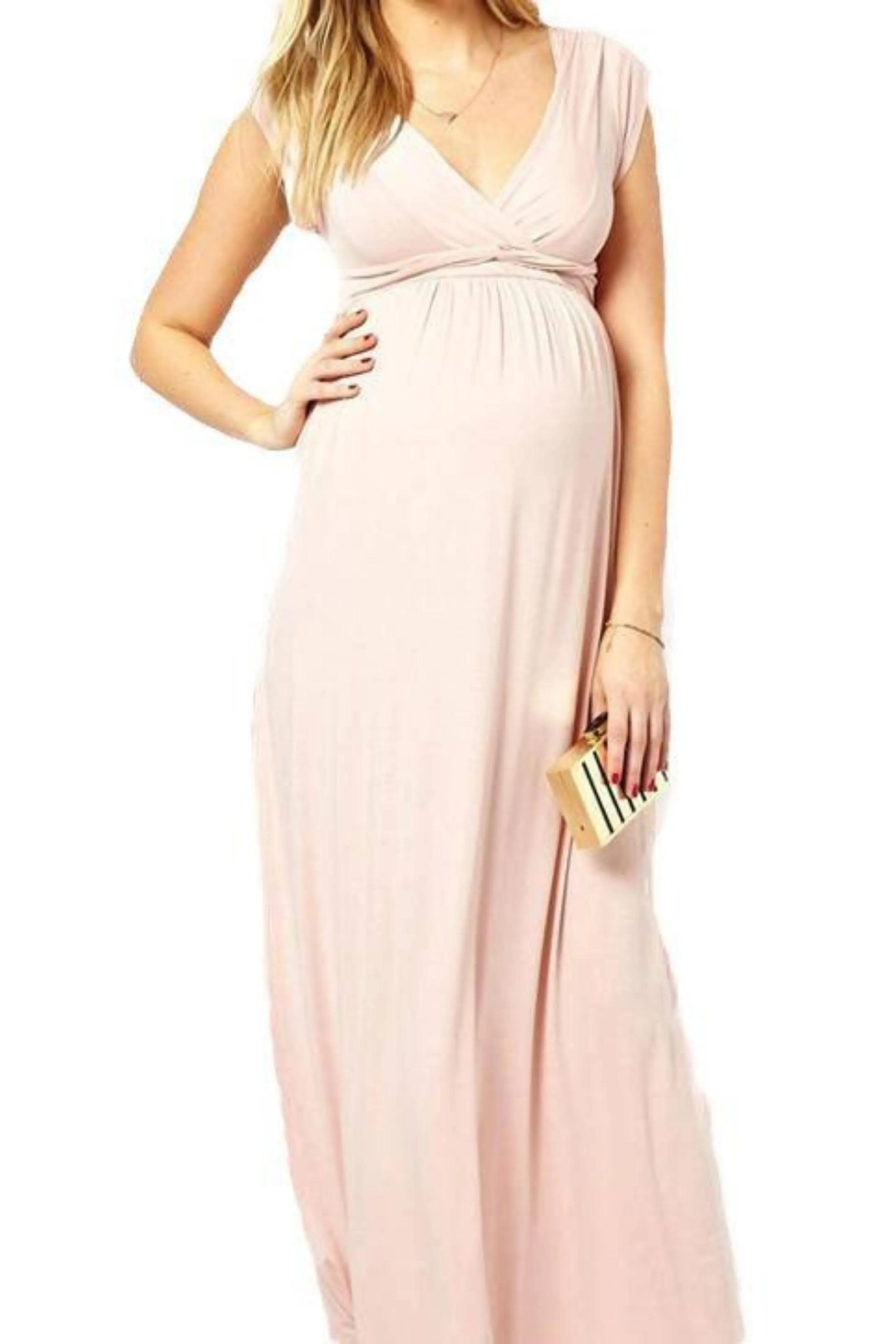 Chelsea Cotton Maxi - Blush Pink - For Sale