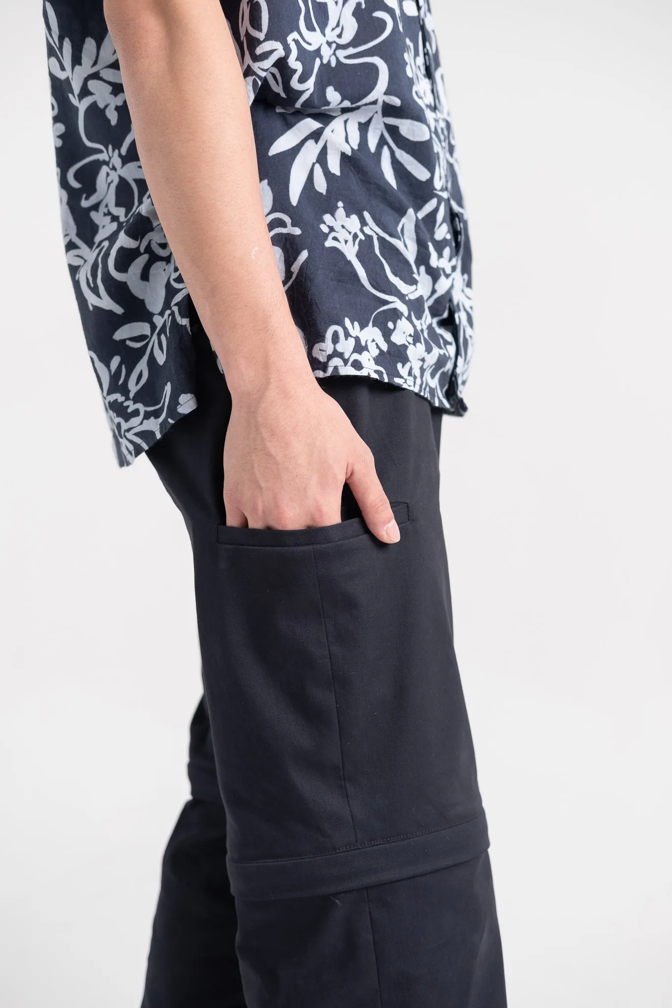 Colourblock Convertible Cargo Pants