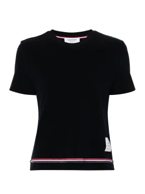 Cotton Pique Tee (Navy)