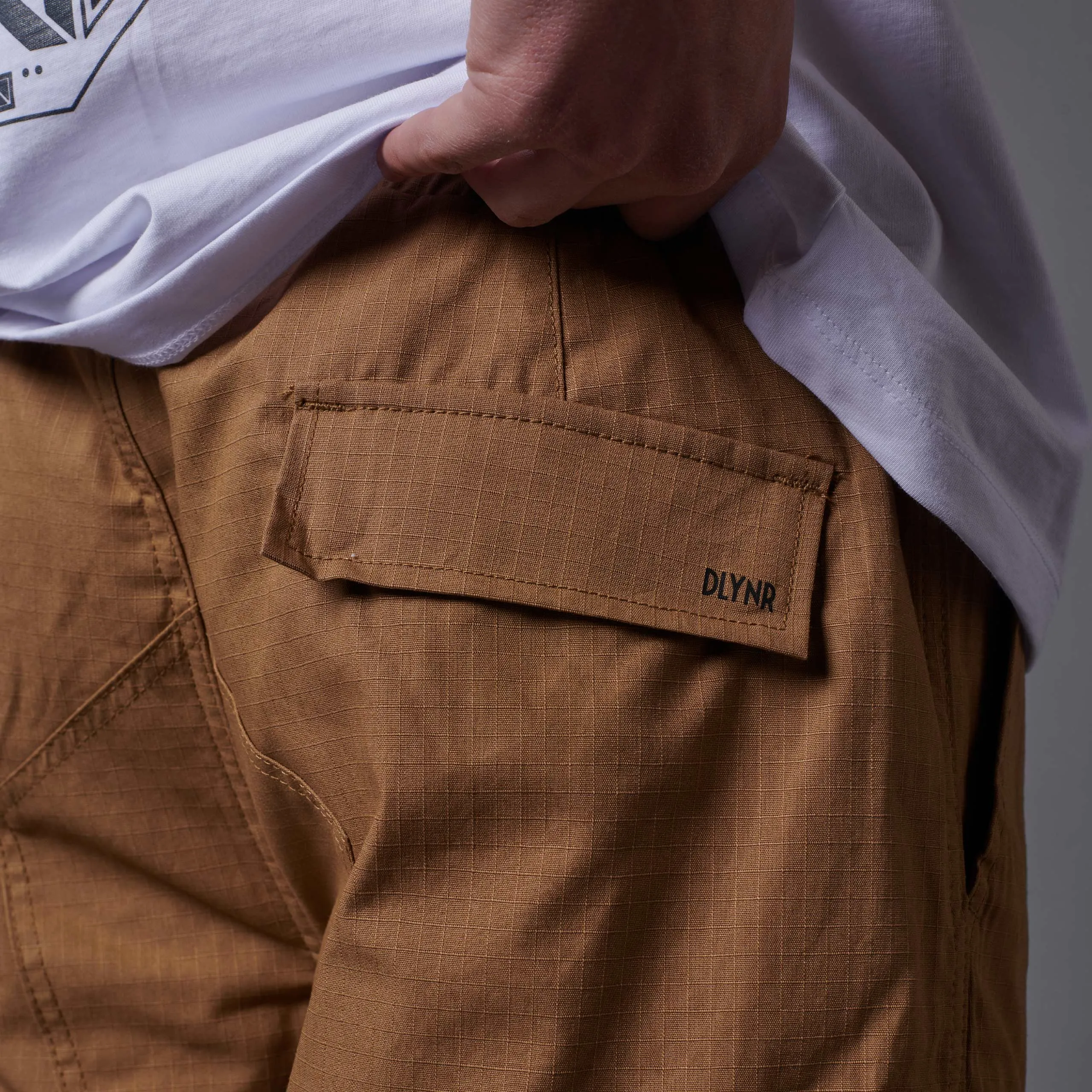 Cotton Ripstop Cargo Easyshorts Beige