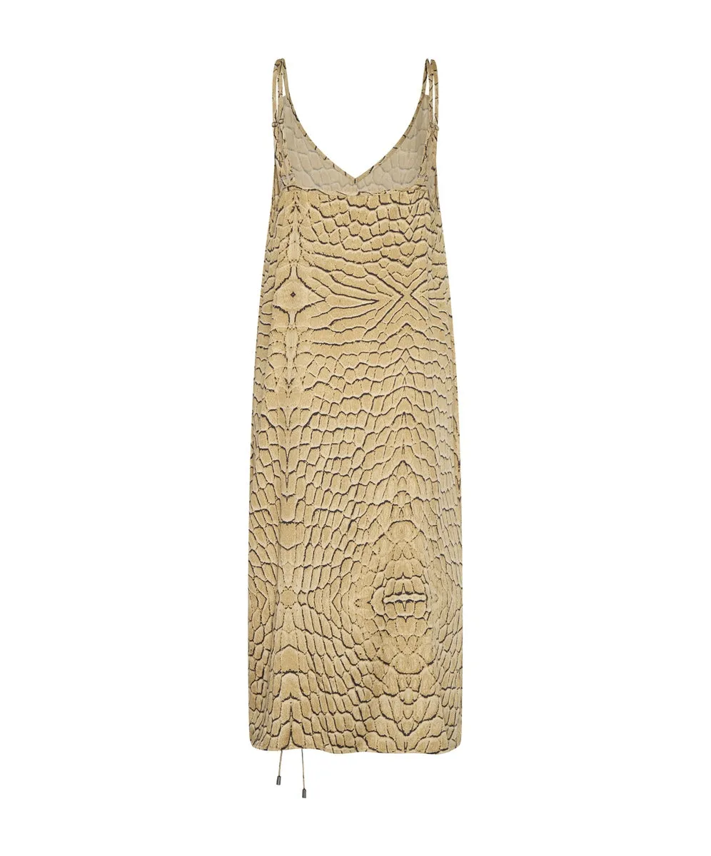DELUSION LACED SLIP DRESS