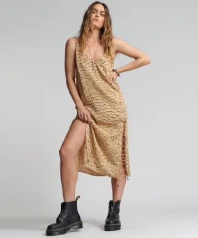 DELUSION LACED SLIP DRESS