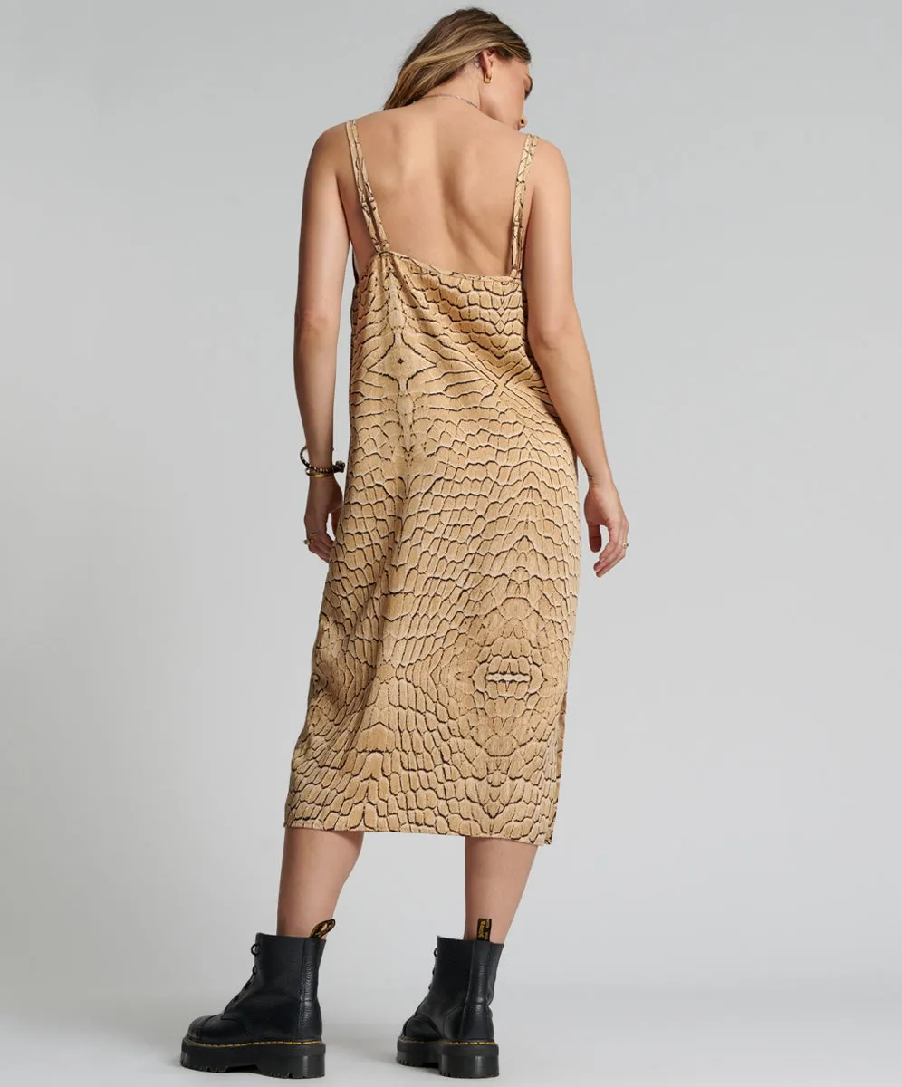 DELUSION LACED SLIP DRESS