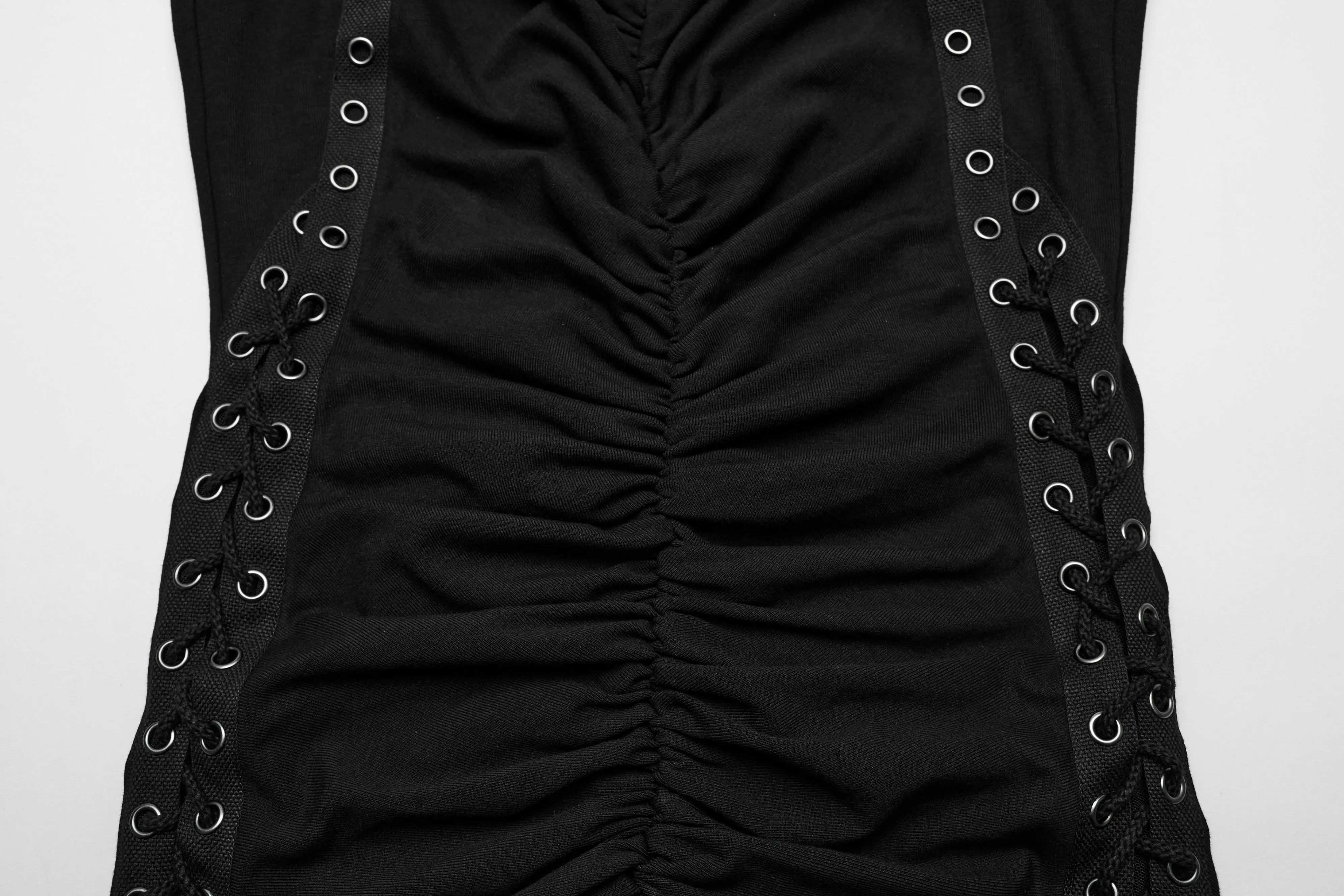 Dystopia Slip Dress (Black)