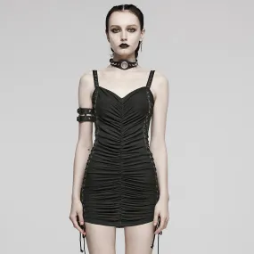 Dystopia Slip Dress (Black)