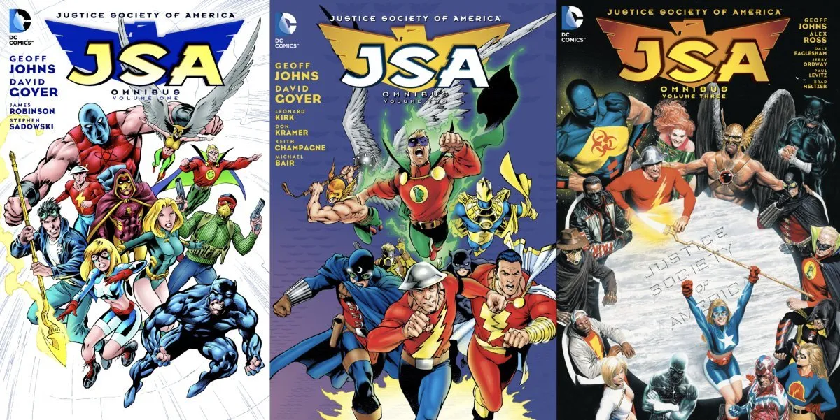 JSA Omnibus HC Bundle inc. Volumes 1 | 2 | 3