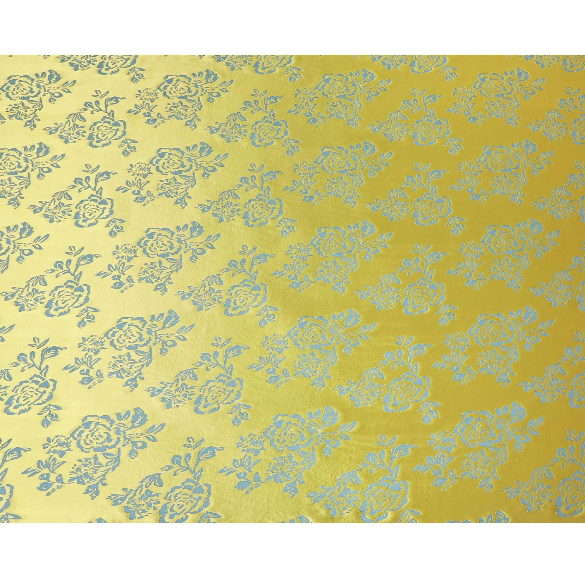 Light Mehindi green premium pure burnout silk chiffon fabric in floral design-D13102