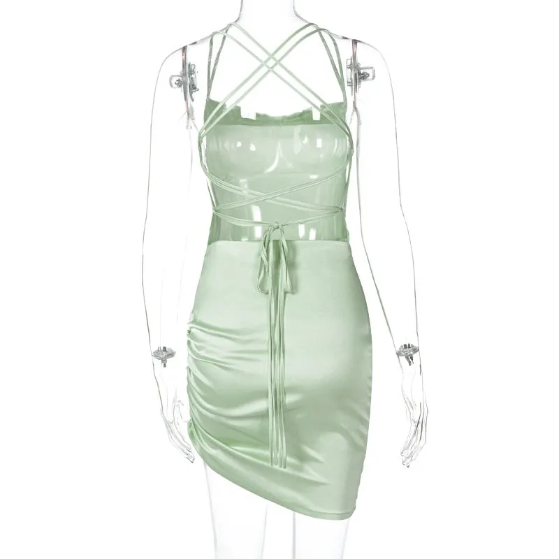 Maldives Slip Dress - Mint