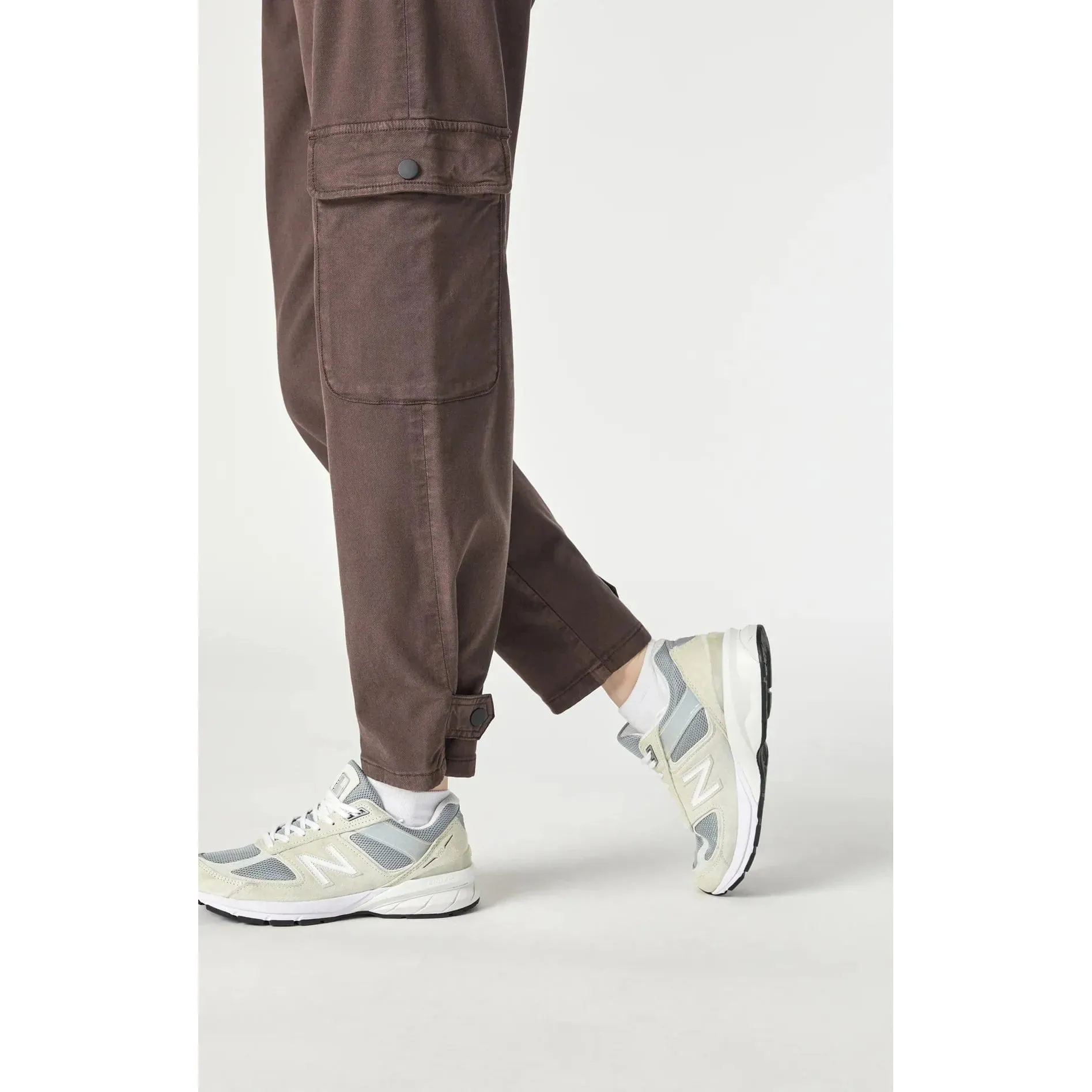 Mavi Elsie Cargo Pant Java in Luxe Twill