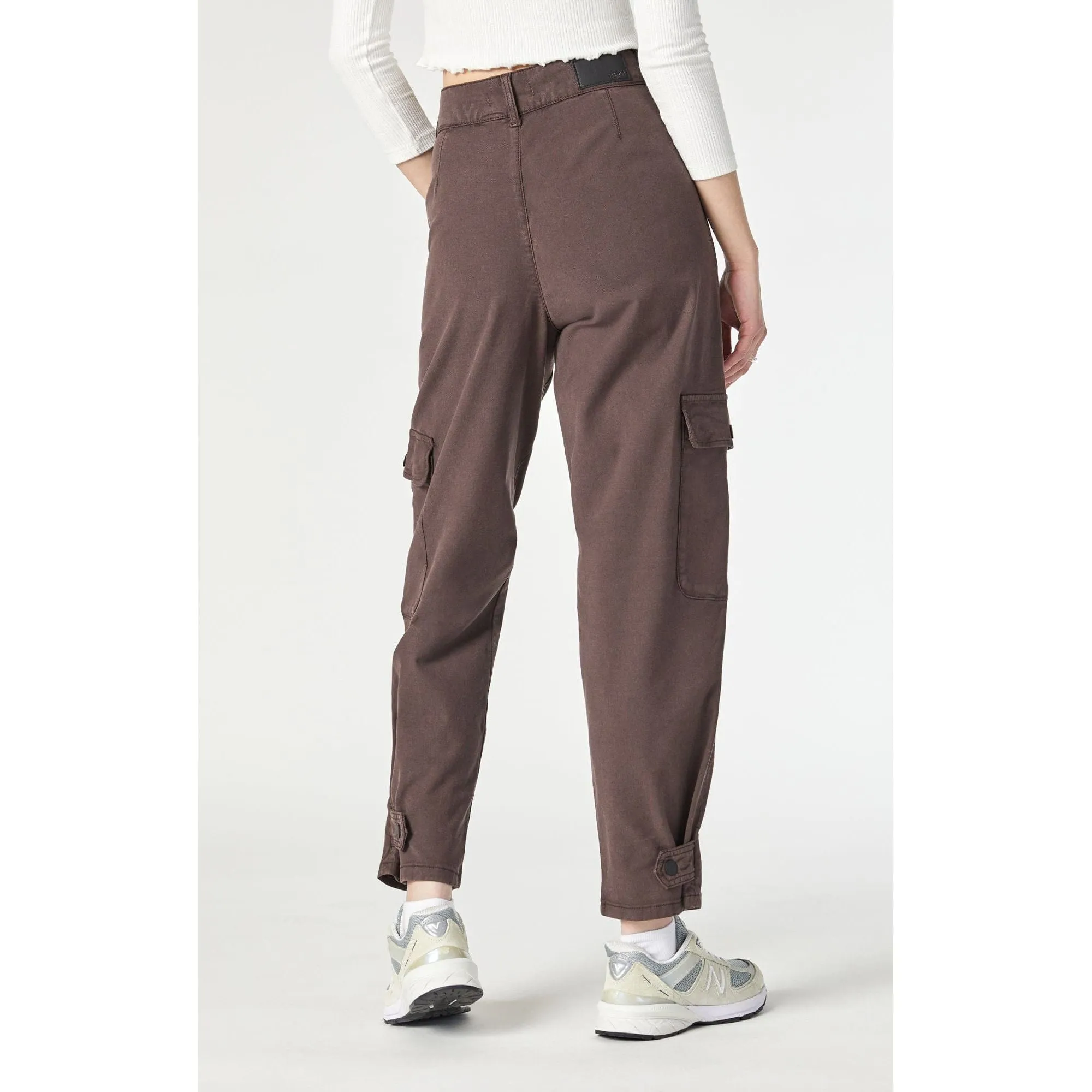 Mavi Elsie Cargo Pant Java in Luxe Twill