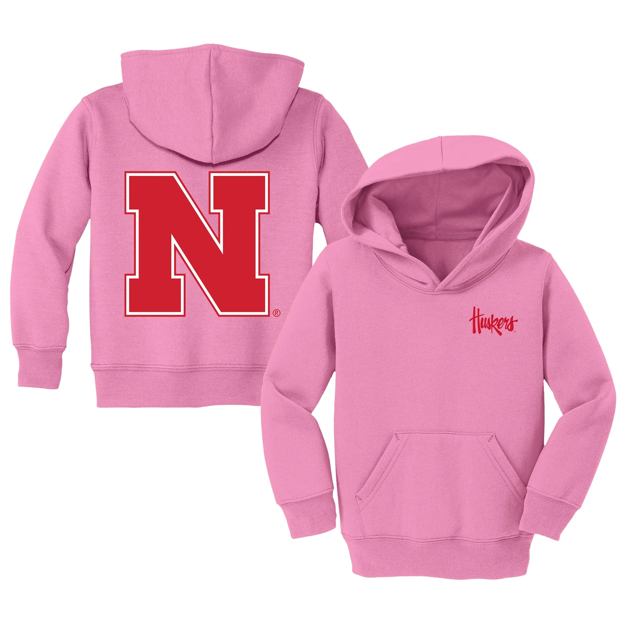 Nebraska Cornhuskers Logo Toddler Pullover Sweatshirt