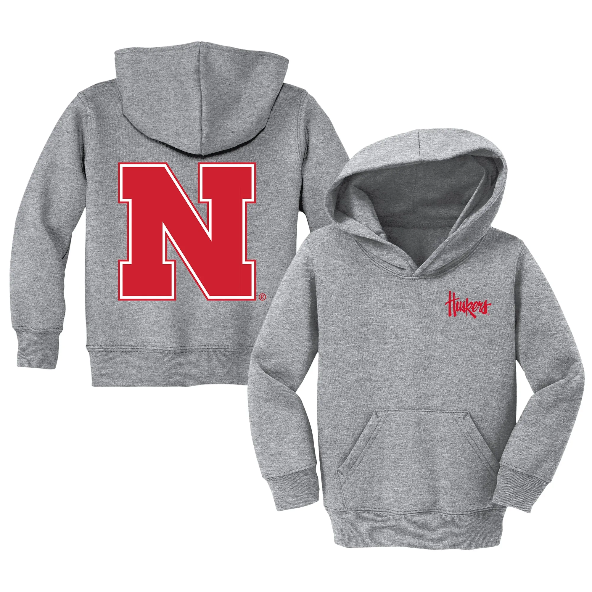 Nebraska Cornhuskers Logo Toddler Pullover Sweatshirt