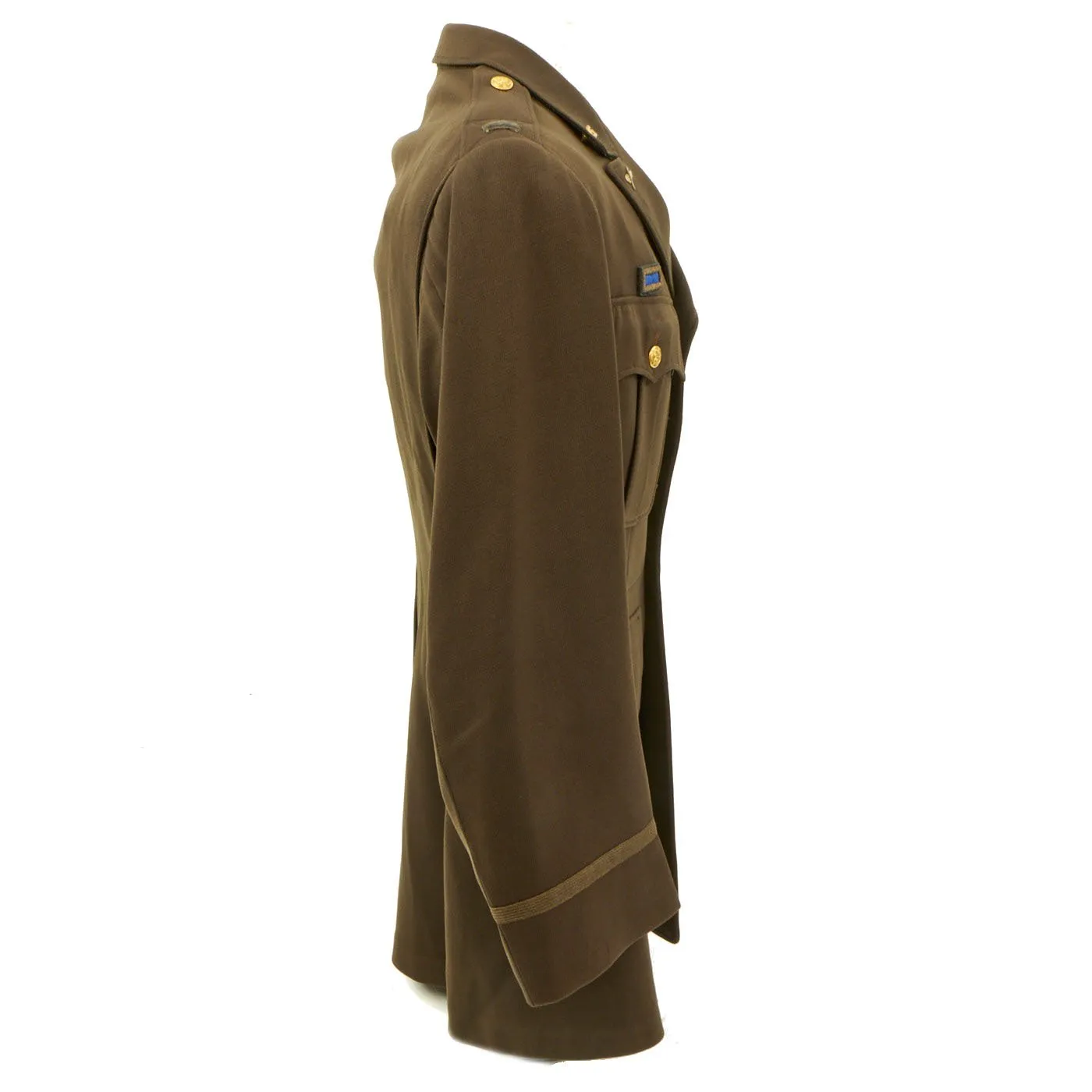 Original U.S. WWII 8th Air Force Bombardier Lieutenant Class A Jacket with Full Bullion Insignia