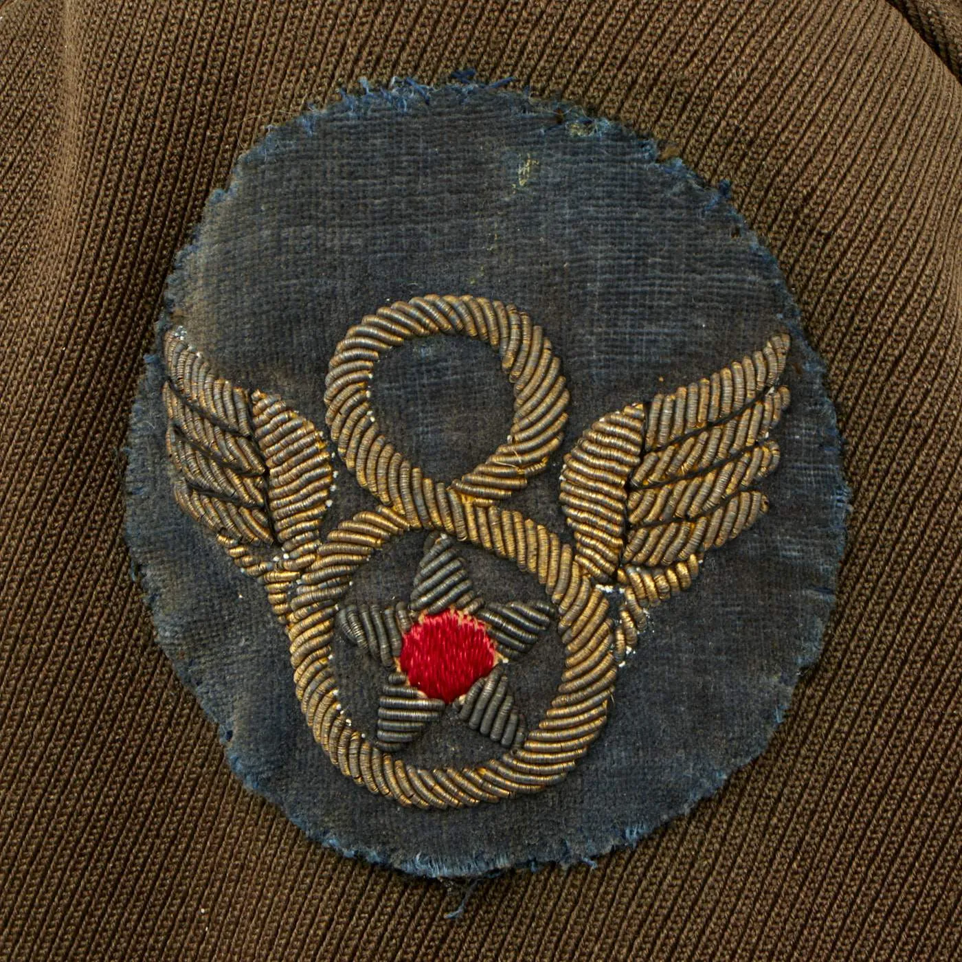 Original U.S. WWII 8th Air Force Bombardier Lieutenant Class A Jacket with Full Bullion Insignia