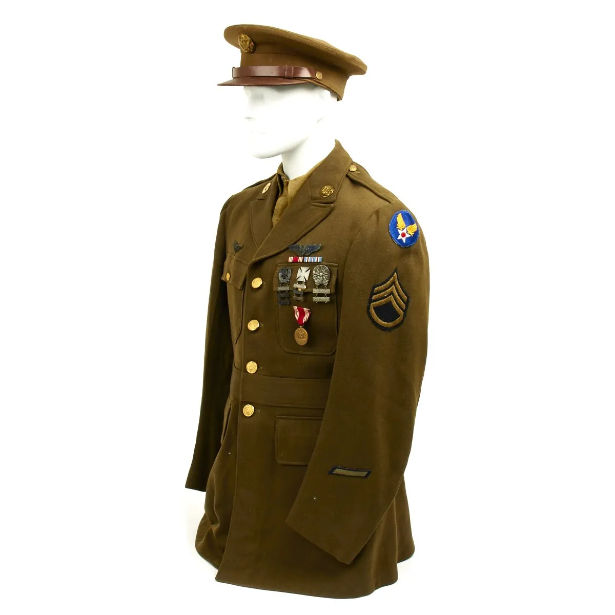 Original U.S. WWII B-17 Radio Operator Aerial Gunner Grouping