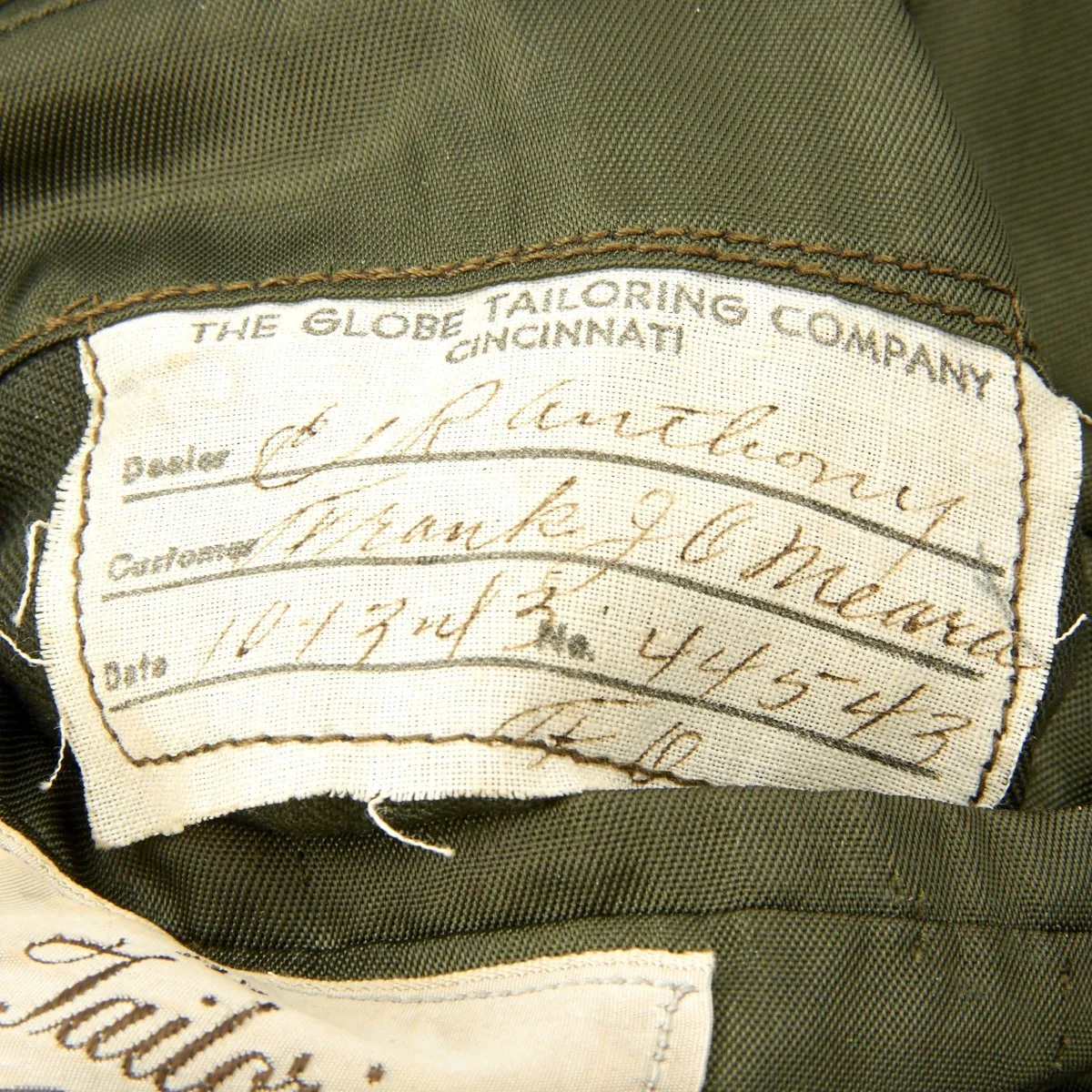 Original U.S. WWII P-47 Thunderbolt Fighter Pilot Named Grouping with Interview - 392nd Fighter Squadron
