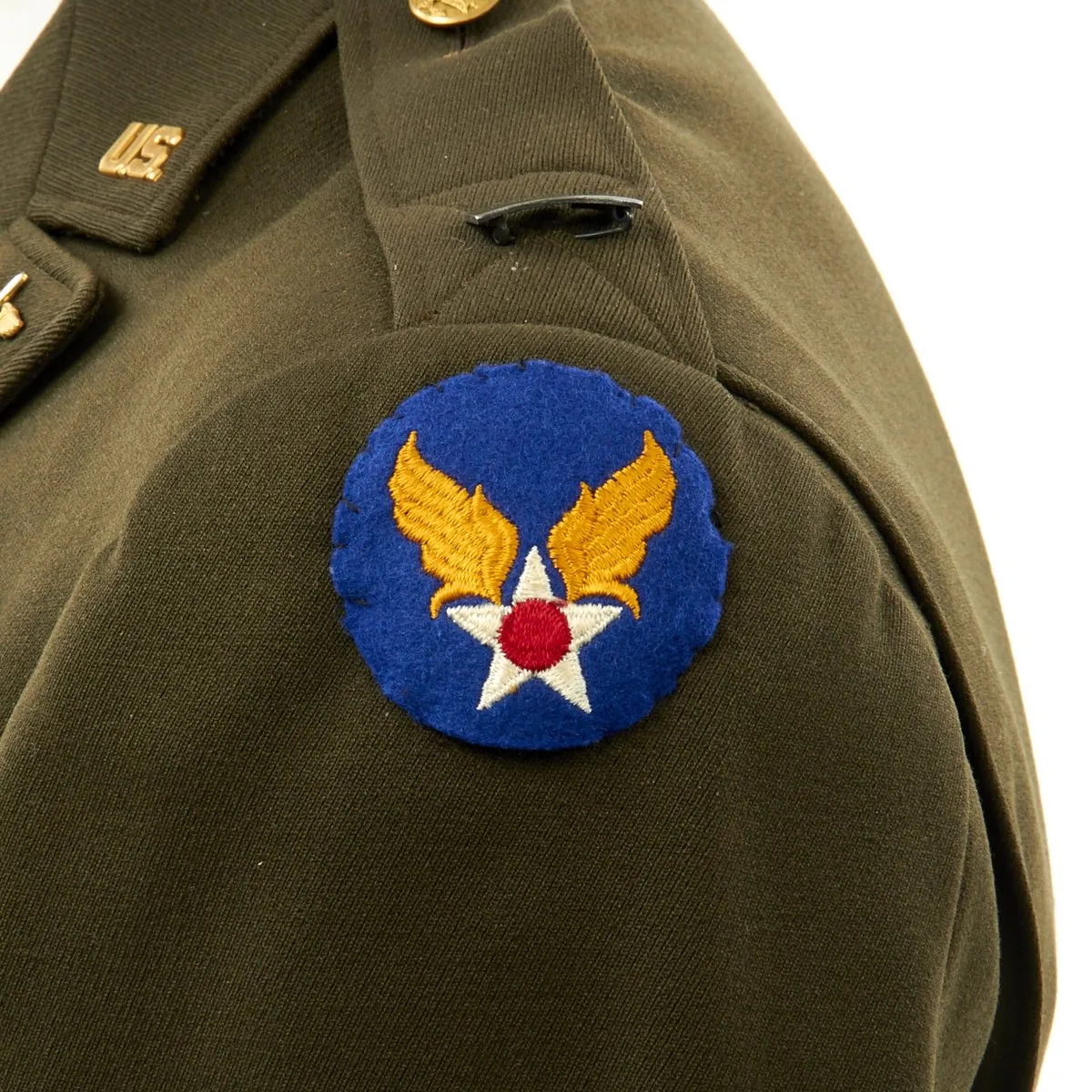 Original U.S. WWII P-47 Thunderbolt Fighter Pilot Named Grouping with Interview - 392nd Fighter Squadron