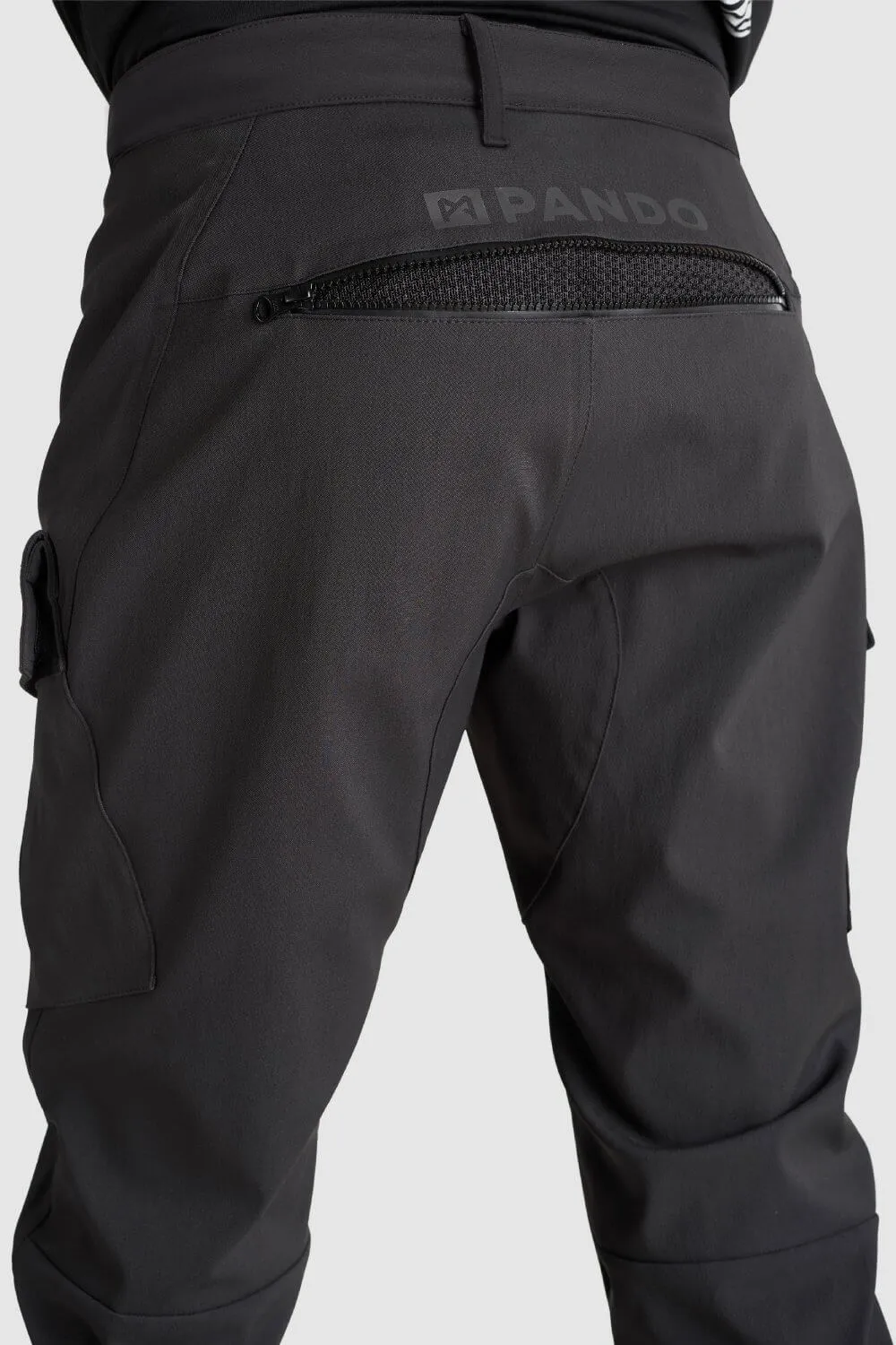 Pando Moto Triton WP Slim Men's Trouser - Black