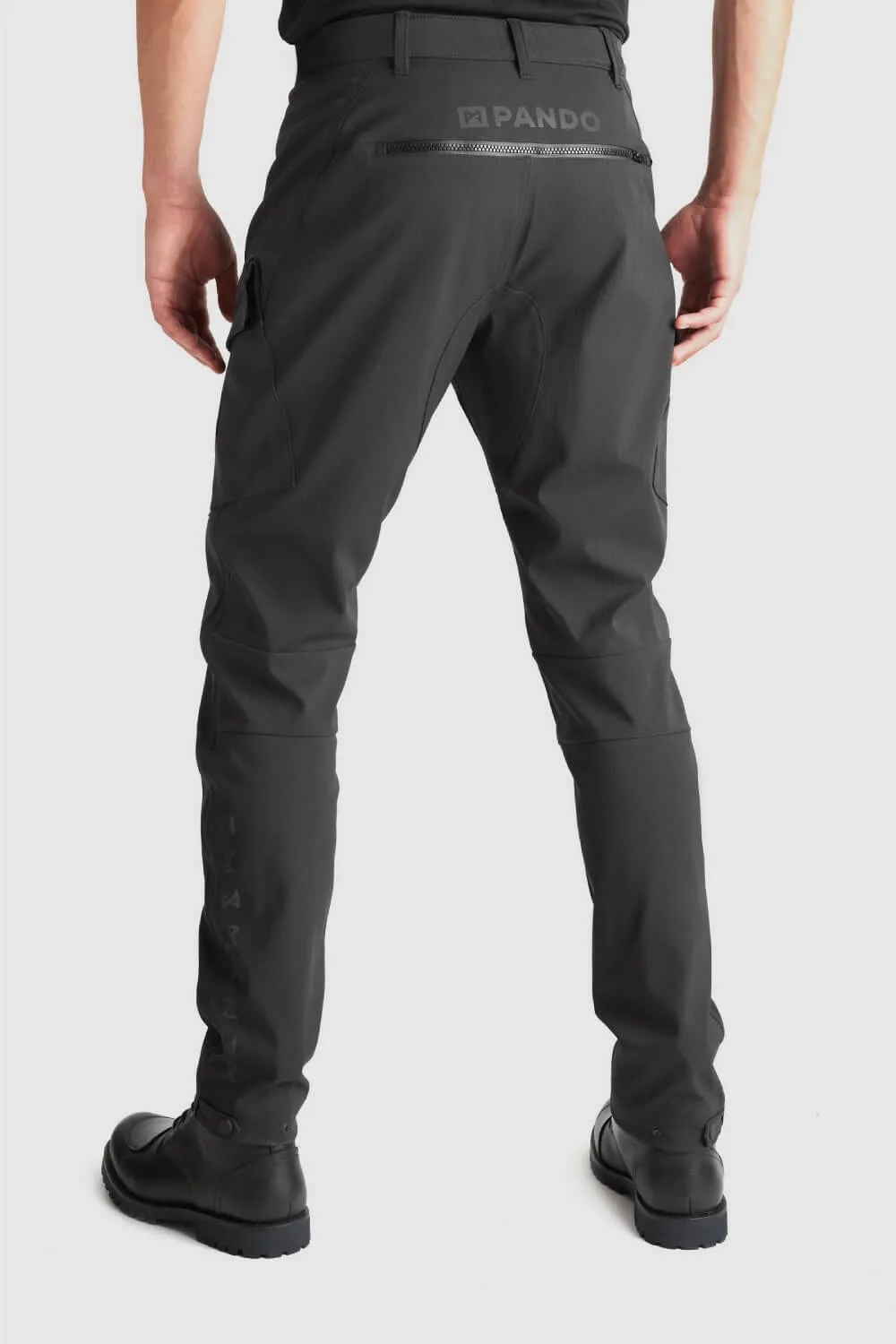 Pando Moto Triton WP Slim Men's Trouser - Black