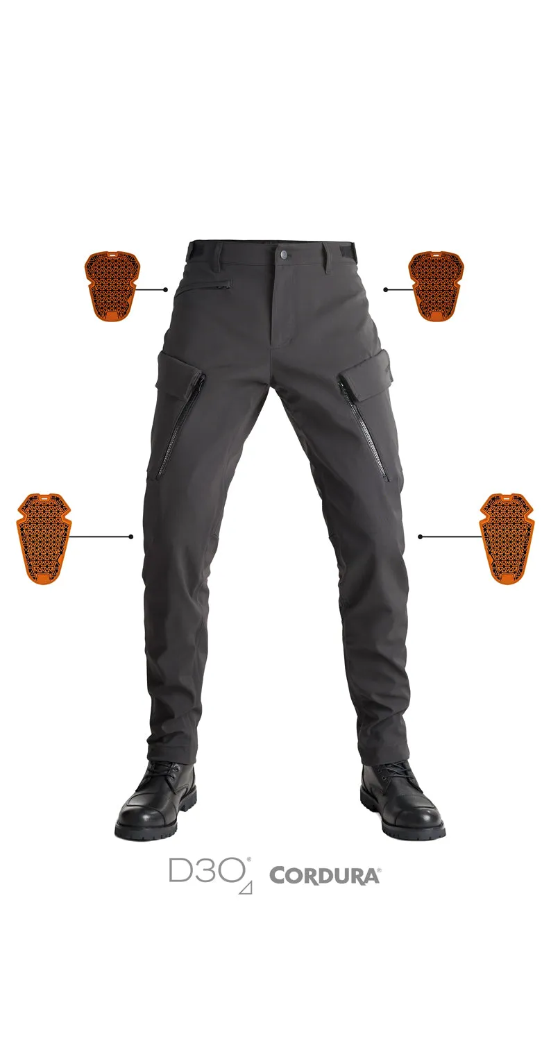 Pando Moto Triton WP Slim Men's Trouser - Black