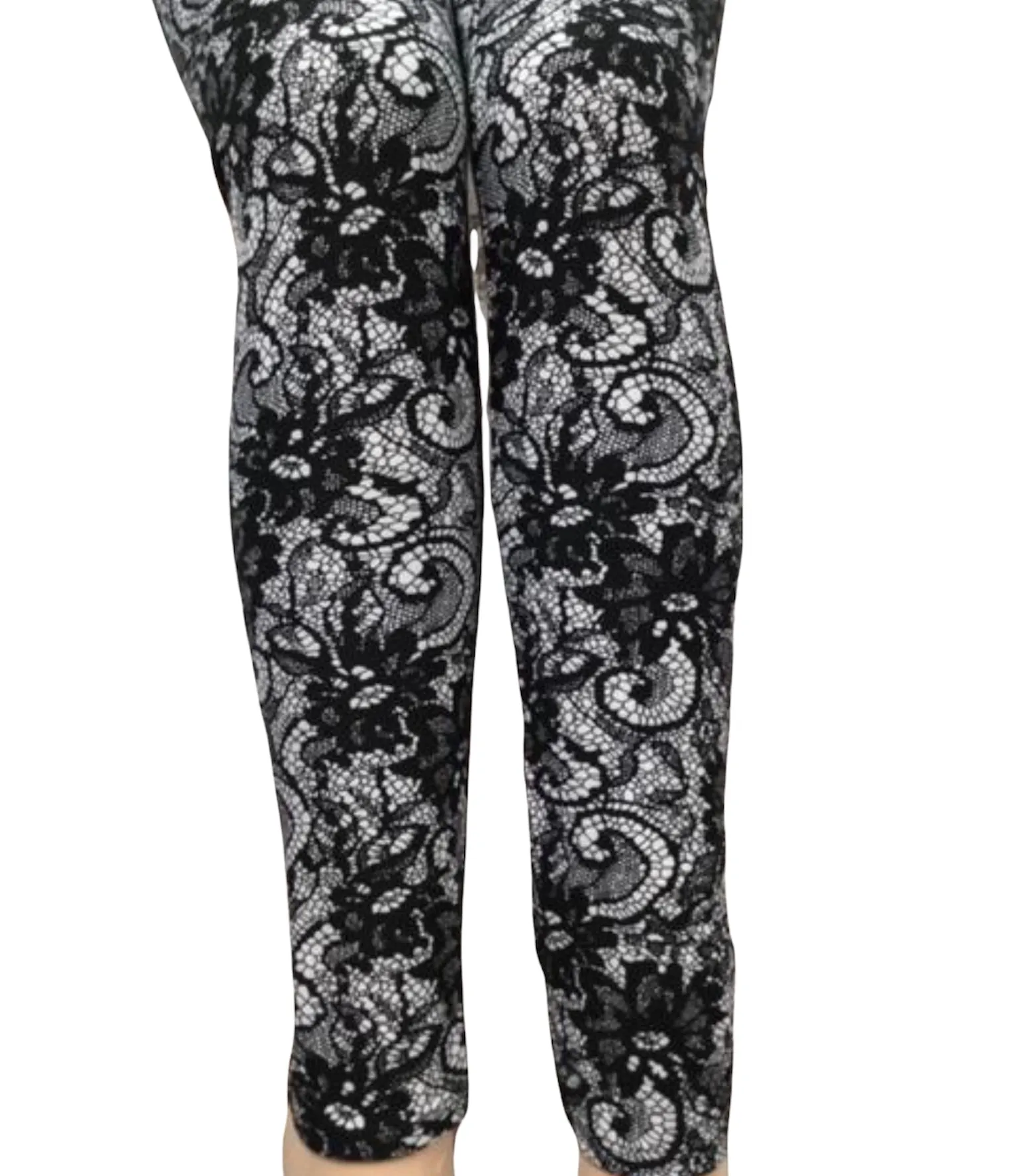 Printed Leggings "Lace It Up"