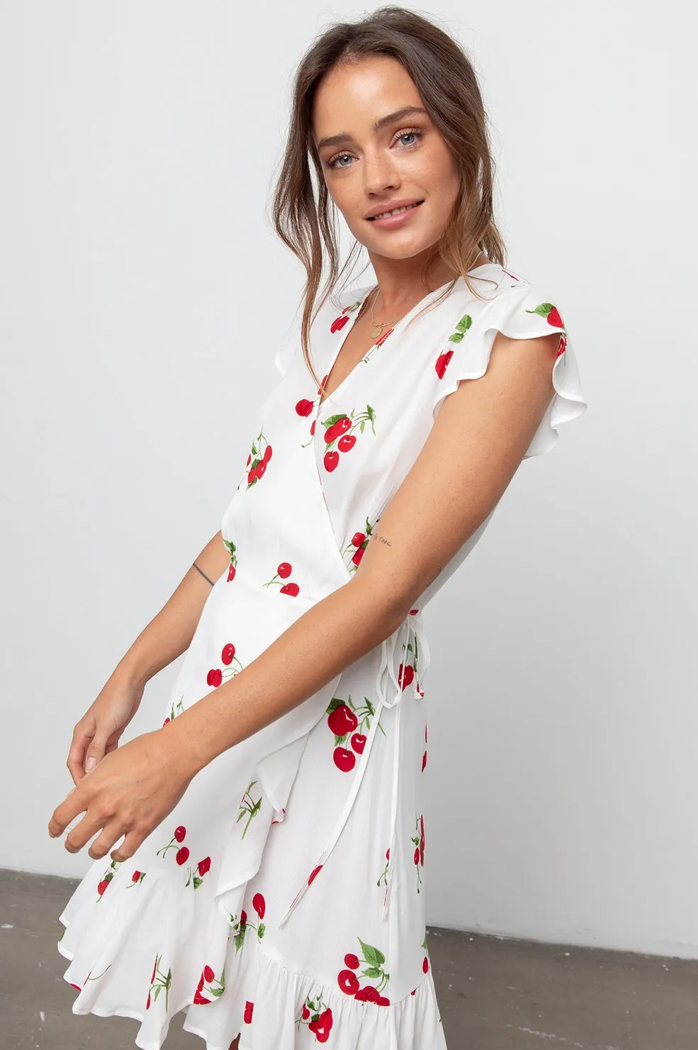 RAILS - Koreen Short Sleeve Dress in Cherry Bloom