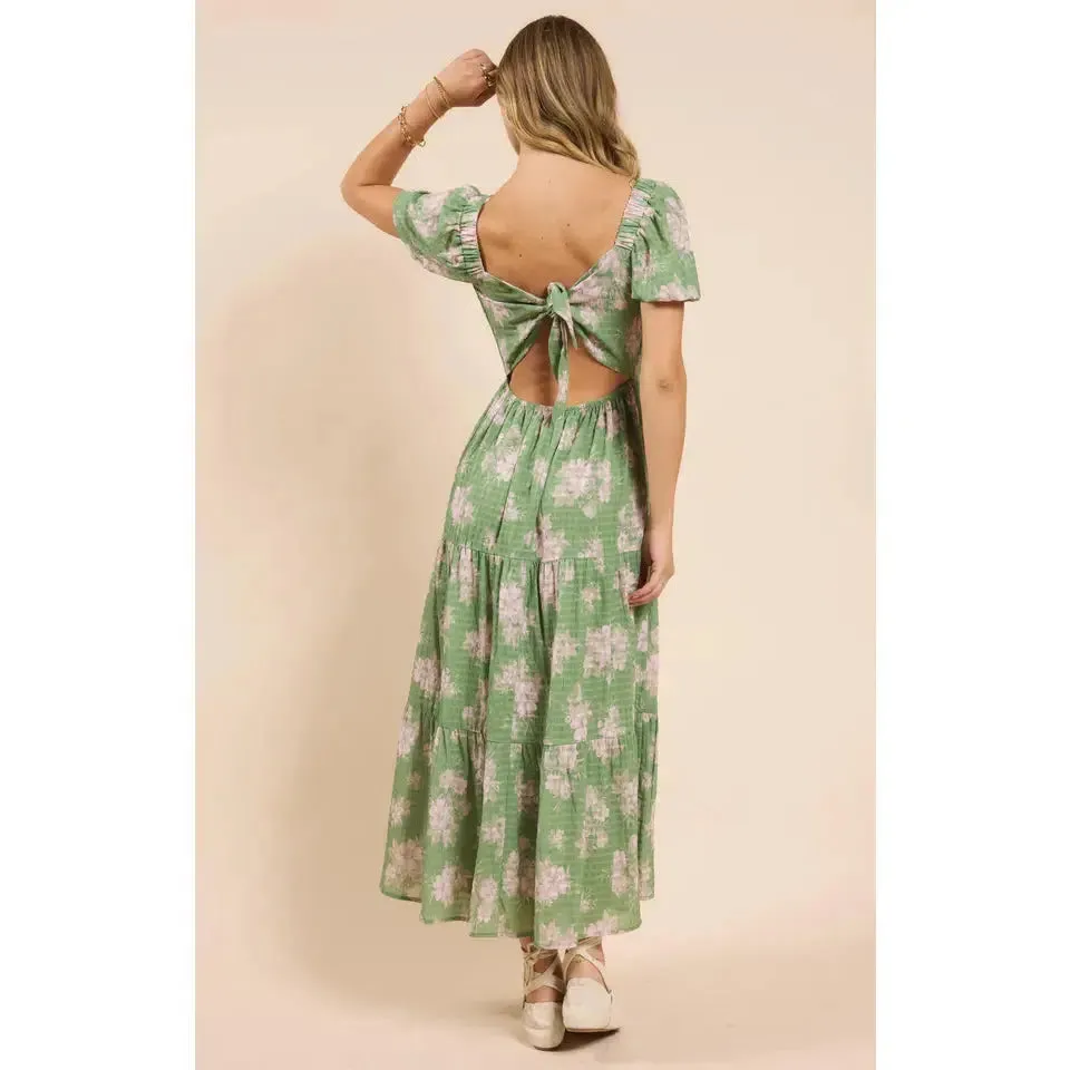 Rainy Days Tiered Maxi Dress - Sadie & Sage