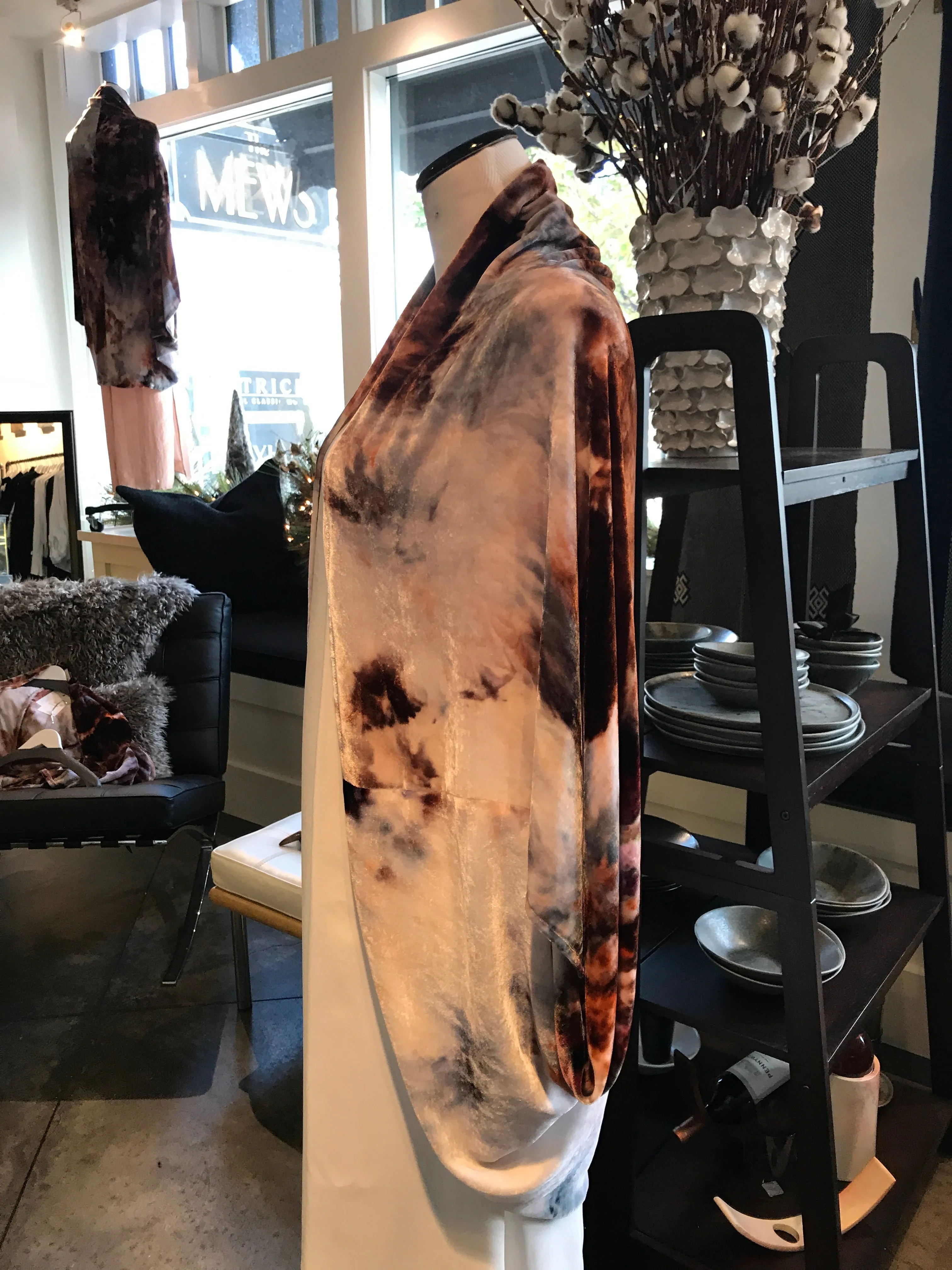 Velvet Cocoon Wrap