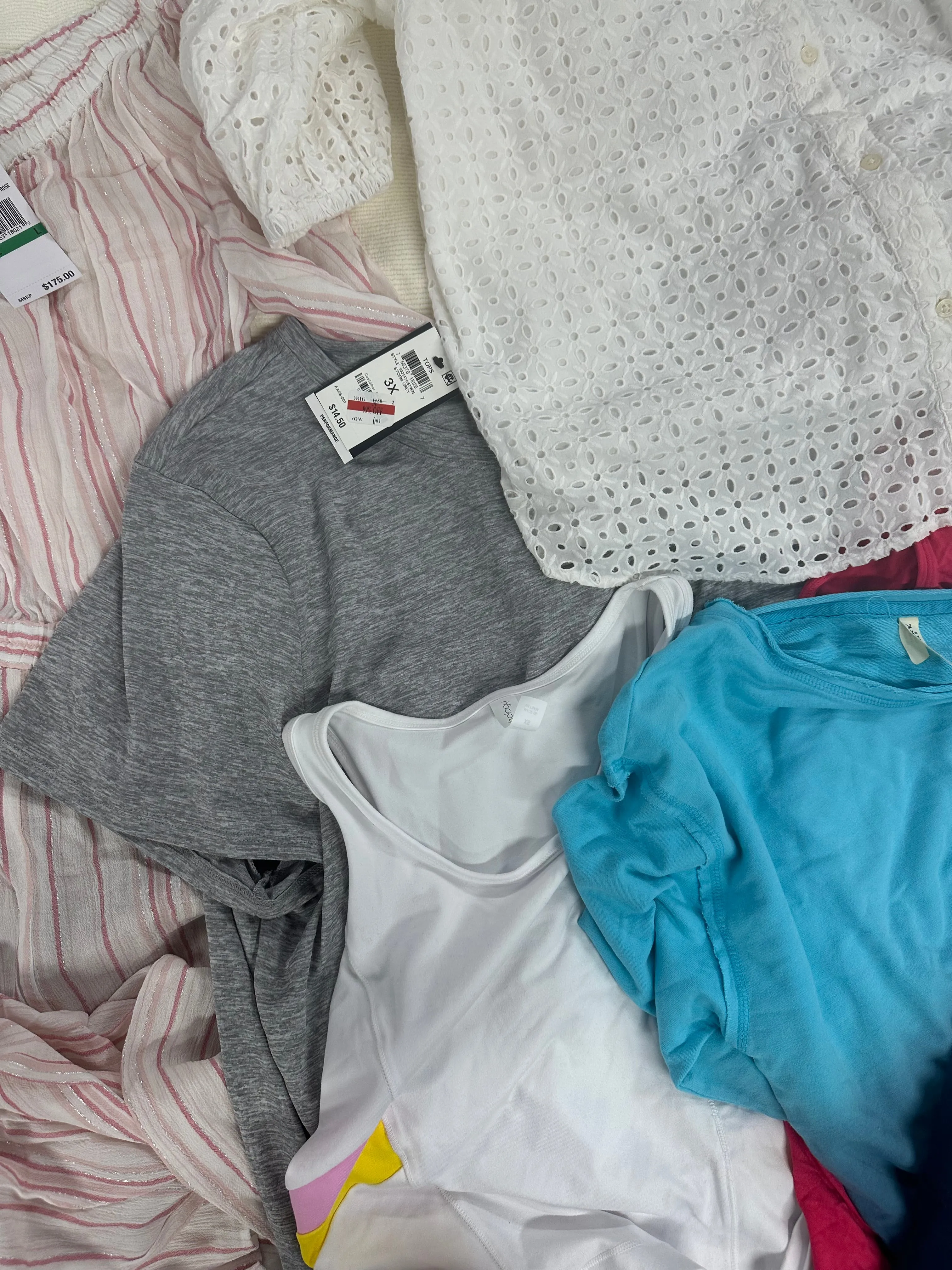 Women's Clothing Assorted Wholesale Lot, MICHAEL KORS, POLO RALPH LAUREN, FREE PEOPLE, LEGENDARY and more, 10 items, Shelf Pulls, MSRP $764