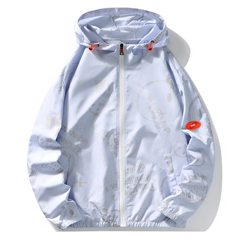 xiangtuibao  Sun Protection Clothing Men's Summer Ice Silk Quick-Drying Ultra-Thin Breathable Sun Protection Clothing UV Protection Couple Wear Men's Women's Hoodie Coat