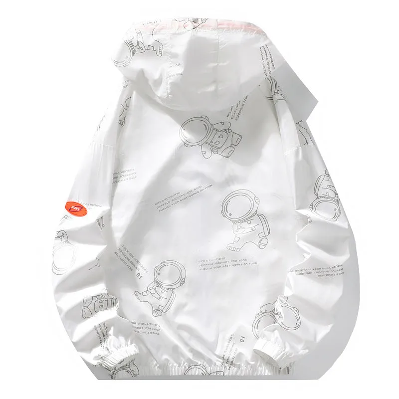 xiangtuibao  Sun Protection Clothing Men's Summer Ice Silk Quick-Drying Ultra-Thin Breathable Sun Protection Clothing UV Protection Couple Wear Men's Women's Hoodie Coat