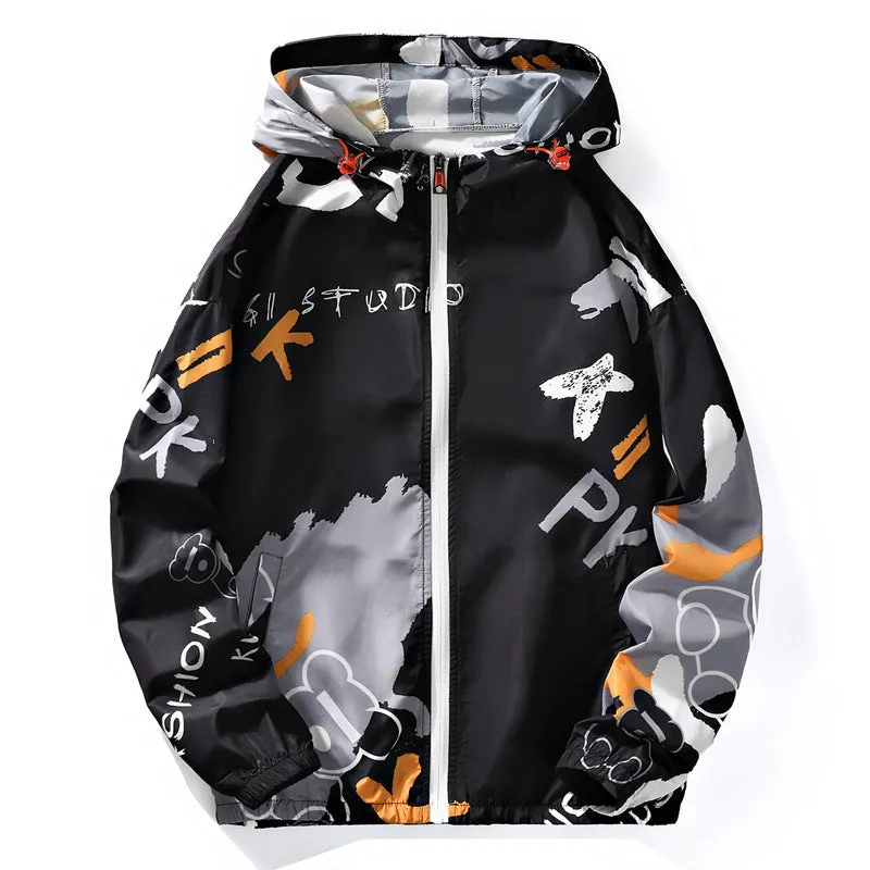 xiangtuibao  Sun Protection Clothing Men's Summer Ice Silk Quick-Drying Ultra-Thin Breathable Sun Protection Clothing UV Protection Couple Wear Men's Women's Hoodie Coat